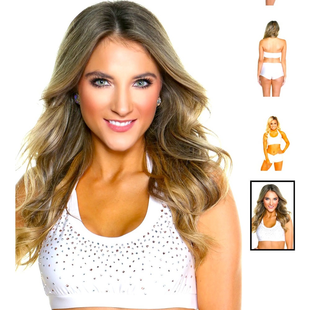 NFL cheer ,DallasWear procheer audition outfit,unworn,NFL NBA dance team